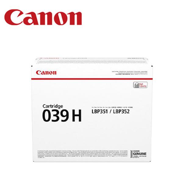 CANON Toner schwarz Cartridge 039H 25.000Seiten