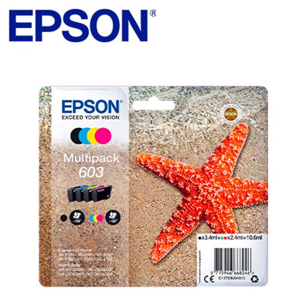 EPSON Tinte Multip. 1x3.4ml/3x2.4ml XP21xx/31xx/41xx,WF28xx, ''''603''''