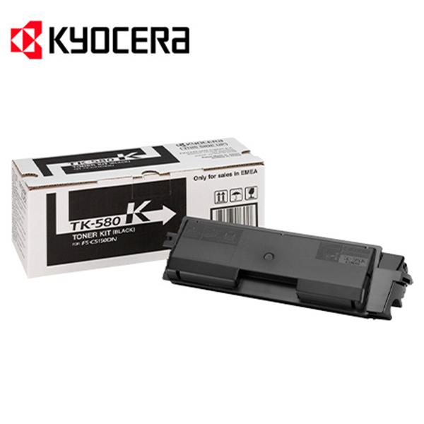 KYOCERA Toner FS-C5150DN schwarz 3.500 Seiten TK-580K